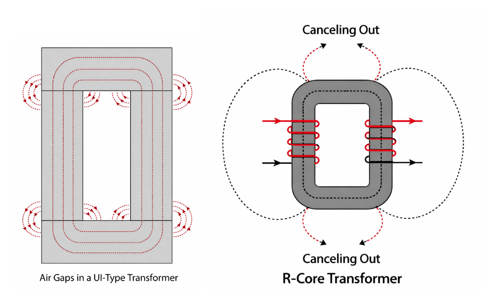 The Benefits of R-Core Transformers: Compact Design vs. High-Capacity in Transformer Cores The Benefits of R-Core Transformers: Compact Design vs. High-Capacity in Transformer Cores